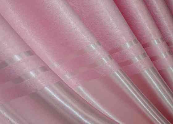 Шторная ткань софт цвет розовый 1414ш Киев