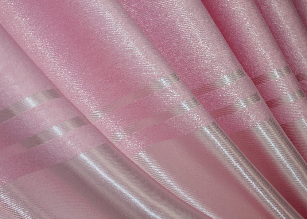 Шторная ткань софт цвет розовый 1414ш Киев - изображение 1