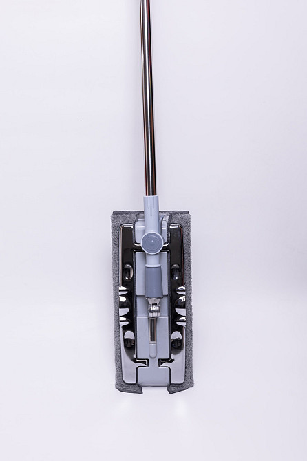 Household Швабра для підлоги з телескопічною ручкою та насадкою, підходить для плитки, ламінату Киев - изображение 4