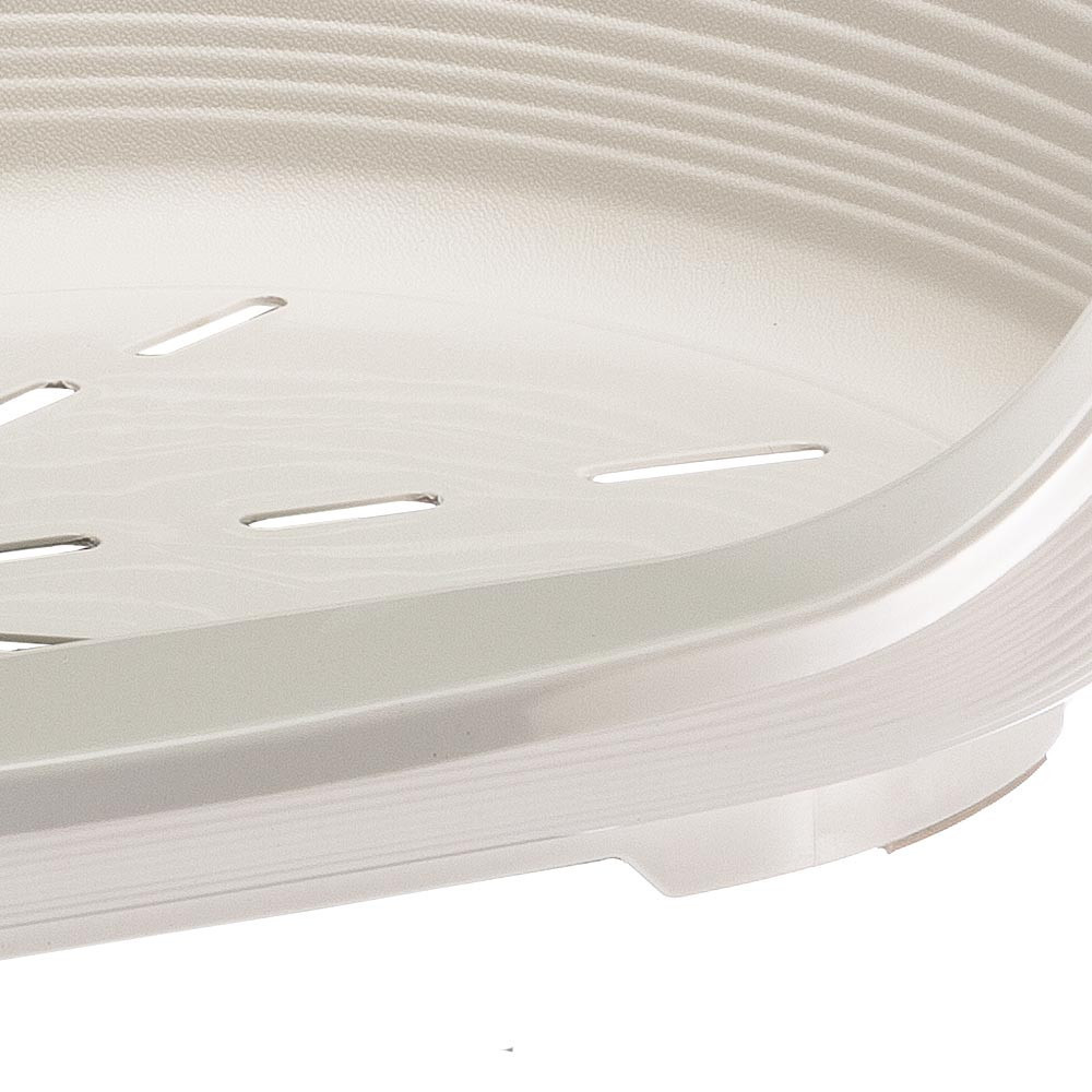 Пластиковый лежак для котов и собак Ferplast Siesta Deluxe (Ферпласт Сиеста Делюкс) 70.5 х 52 х h 23.5 см - SIESTA DELUXE 6, Белый Запорожье - изображение 3