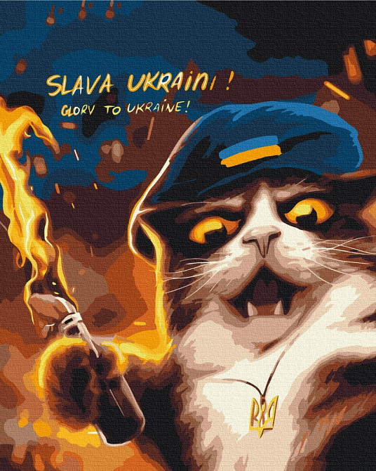 Котик повстанців ©Марінна Пащук Київ - фото 1