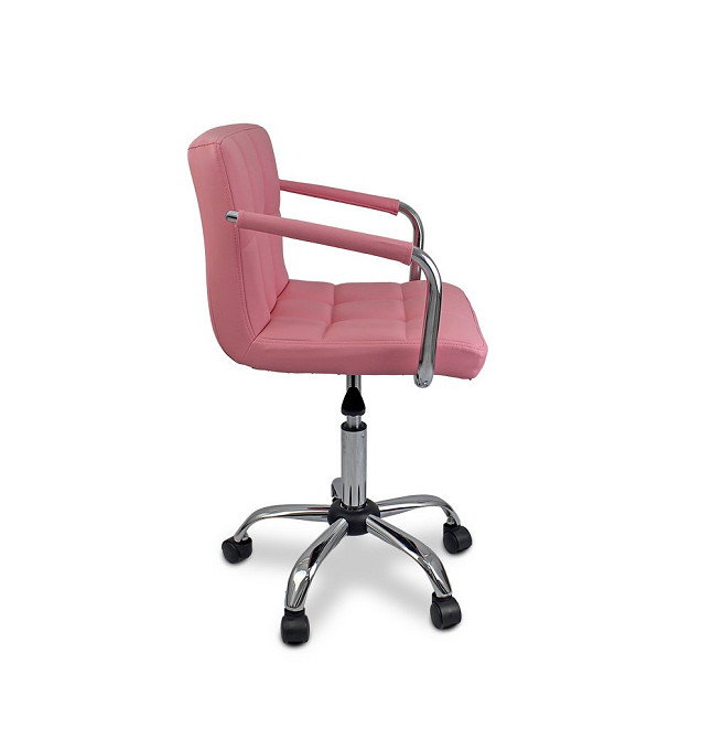 Барний стілець Hoker Just Sit ASTANA PLUS регульований стільчик крісло для кухні, барної стійки Рожевий Київ - фото 7