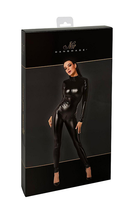Комбинезон Noir Handmade F331 Powerwetlook overall - M Sex Aura Київ - фото 9