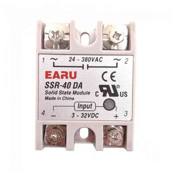 Реле SSR-40DA 40А для нагревателей DC-AC Киев