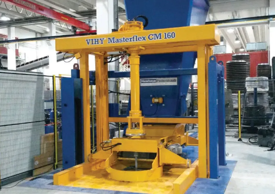 Устаткування для виробництва бетонних труб HawkeyePedershaab Vihy Masterflex, Данія. Київ - фото 1