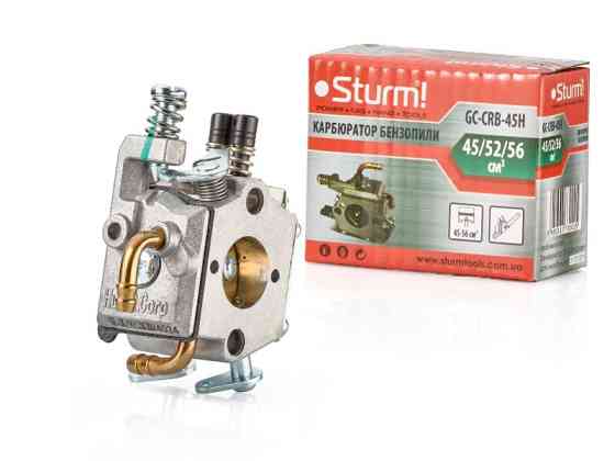 Карбюратор для бензопилы 45-56 куб.см. Sturm GC-CRB-45H (читать описание) Ровно