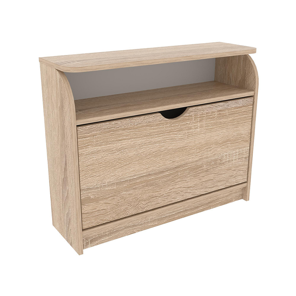 Тумба для обуви №3, Дуб Сонома, 800/250/650 Львов - изображение 1