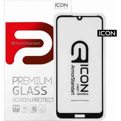 Скло захисне Armorstandart Icon Huawei Y6s 2019 Black (ARM56135-GIC-BK) Вінниця