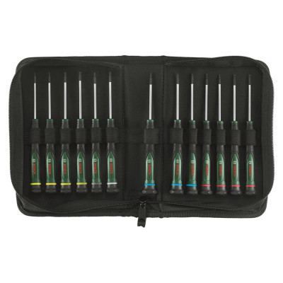 Набір викруток Bosch прецизійних 13шт, SL, PH, TX, HEX, сталь CrV (1.600.A02.Z9N) Вінниця - фото 3