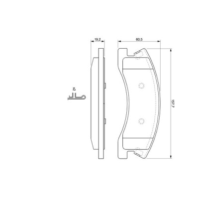 Тормозные колодки Bosch 0 986 424 823 Винница - изображение 5