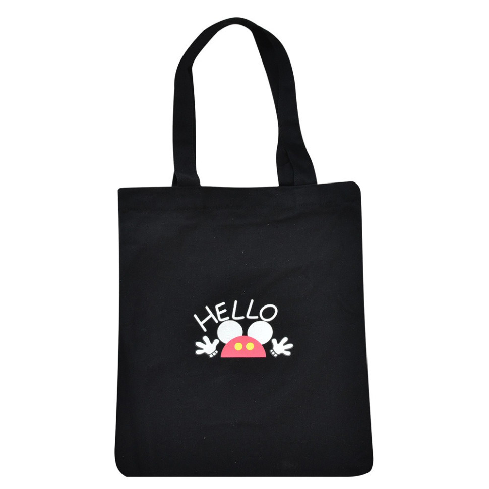 Екосумка шоппер Bambi YZ4711-4-5 1 відділення  Чорний Вінниця - фото 1