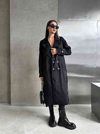 Жіночий трендовий стильний тренч  щільний коттон-парка Одеса