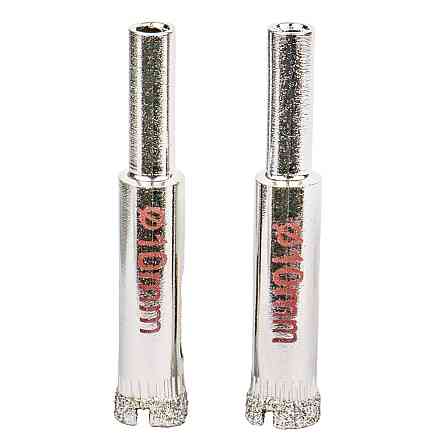 Коронки алмазные по керамике и стеклу Ø10мм (КРАТНО 2шт) SIGMA (1541101) Киев