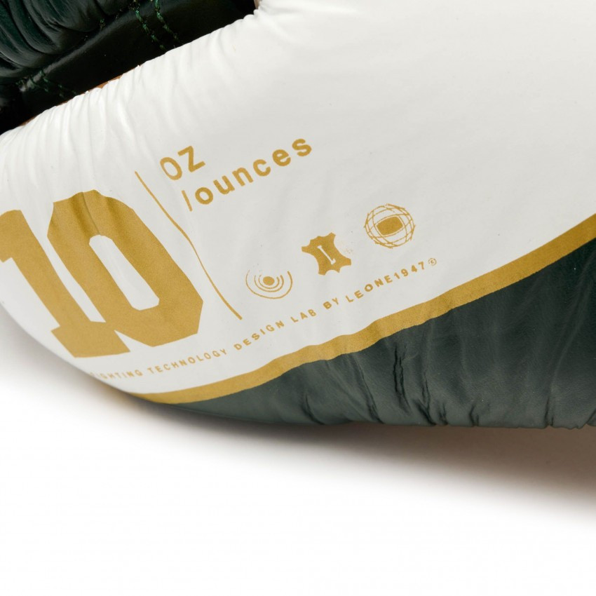 Боксерские перчатки Leone Shock натуральная кожа для бокса и тренировок 10 унций Киев - изображение 5