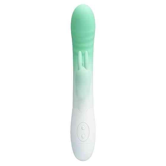 Вибромассажер серии Pretty Love - CERBERUS Rabbit Vibrator Light green, BI-014795-A1B Sex Aura Киев