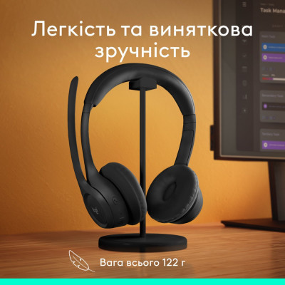 Наушники Logitech Zone 300 Bluetooth Graphite (981-001407) Винница - изображение 10