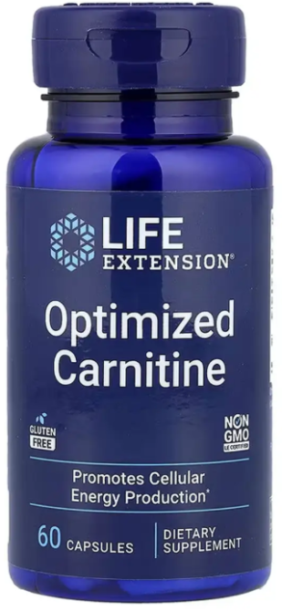 Карнитин Life Extension Optimized Carnitine 60 капс Київ - фото 1