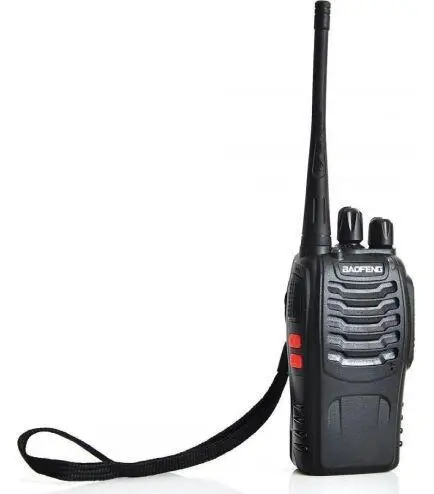 Рация Baofeng BF-888S дальность 5км батарея 1500mAh 5W зарядка от USB Черный Винница - изображение 1