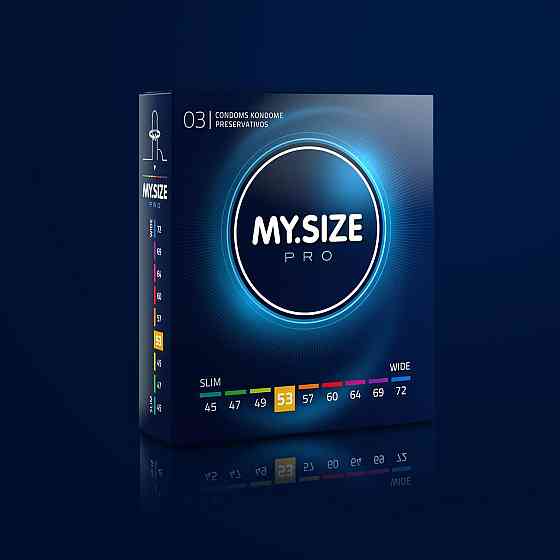 Презервативы – My.Size Pro 53, 3 шт. Sex Aura Киев