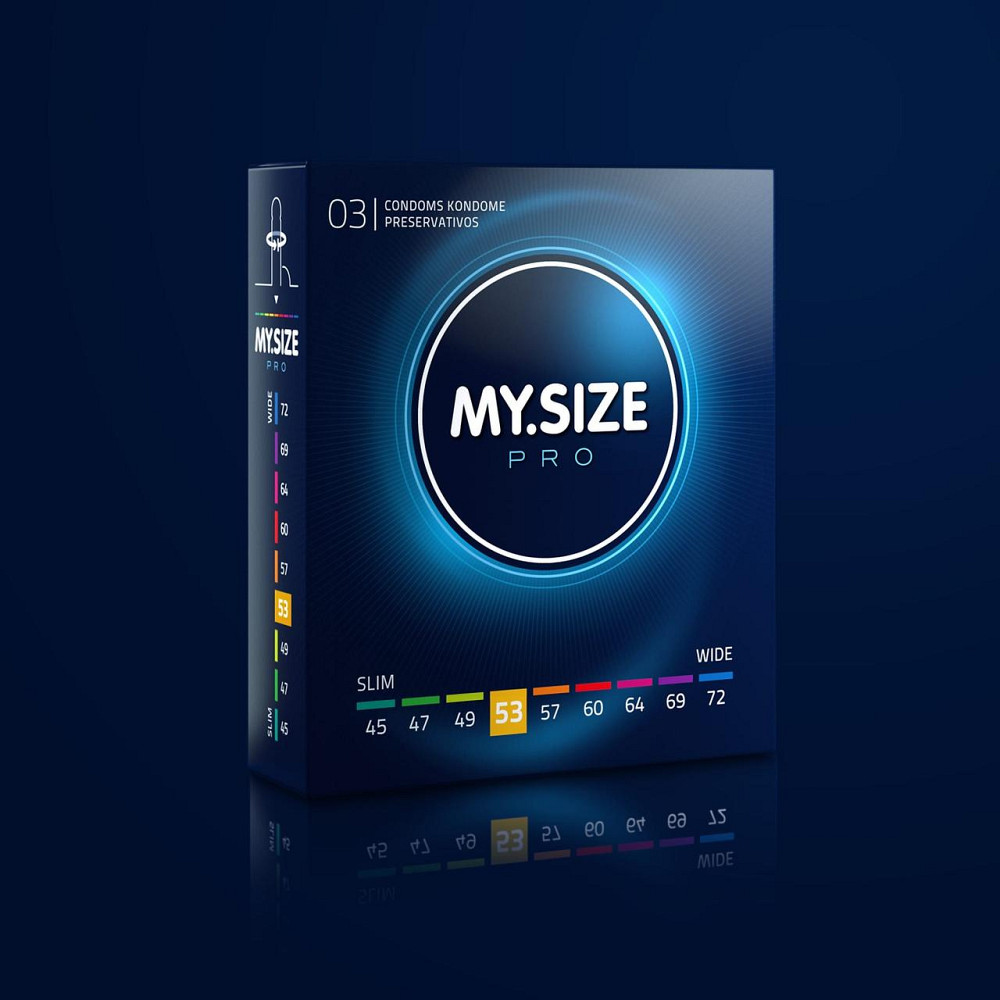 Презервативы – My.Size Pro 53, 3 шт. Sex Aura Киев - изображение 1