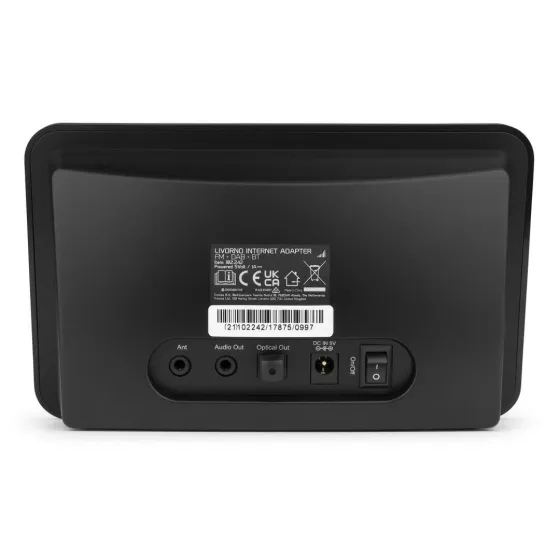 Інтернет-радіо-тюнер Audizio DAB+ і адаптер Wi-Fi для під'єднання до вашої Hi-Fi-системі або комплекту активнихУценка Немає пульта Рівне