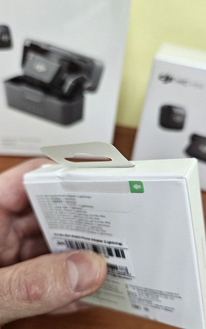 Упакованы!!️ Lighting adapter DJI mic mini to iphone CP.RN.00000429.01 Киев - изображение 1