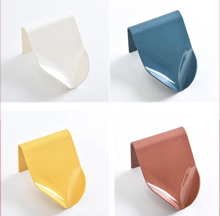 Мыльница для ванной на присоске, мыльница со сливом для воды, желтая, размер 9*11 см Киев - изображение 6