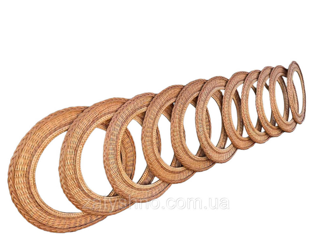 Рамка плетеная для зеркала 80 см Киев - изображение 5