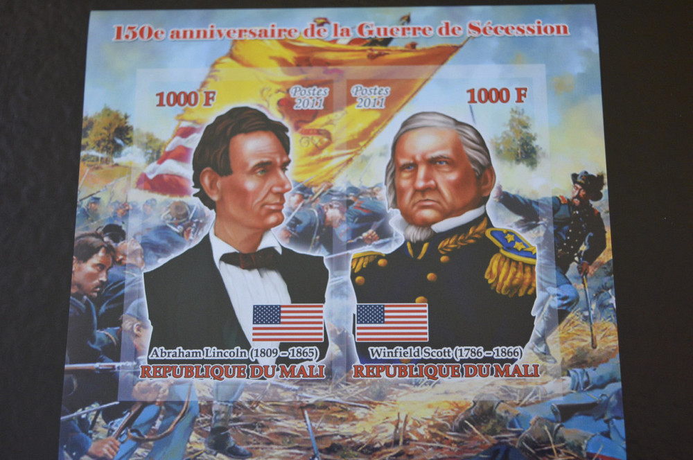 Мали. История. Личности. Блок. 2012 рік (А-14) Полтава - фото 1