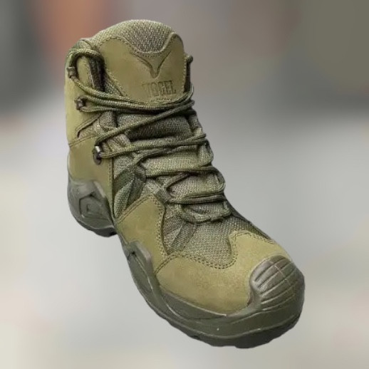 Берці низькі Waterproof, Олива, Vogel 1492, 40 р, напівберці армійські тактичні, легкі військові напівберці (C-1492NHK) Solmir Київ - фото 1