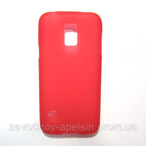 Samsung G800 S5 mini чохол червоний Cover red Одеса - фото 1