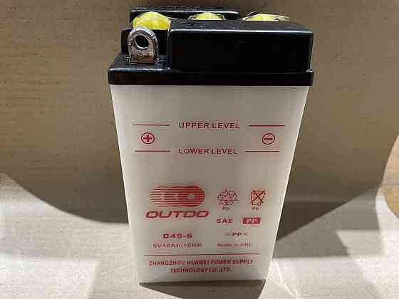 Акумулятор 6V 10А заливной (93x83x161, белый, mod:В49-6) Мукачево