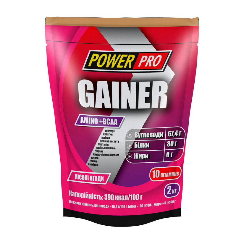 Gainer (2 kg, лесная ягода) Луцк - изображение 1