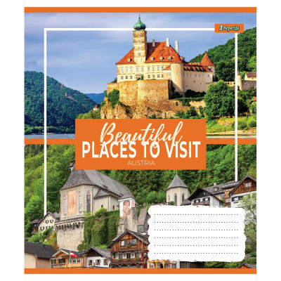 Зошит 1 вересня А5 Small towns 96 аркушів, лінія (766126) Вінниця - фото 1