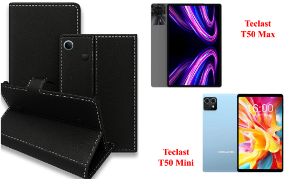 Книжка-трансформер для планшета Teclast T50 Max, Teclast T50 Mini, колір Black Київ