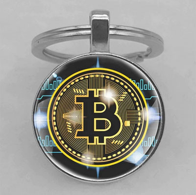 Брелок оригинальный Биткоин Киев - изображение 1