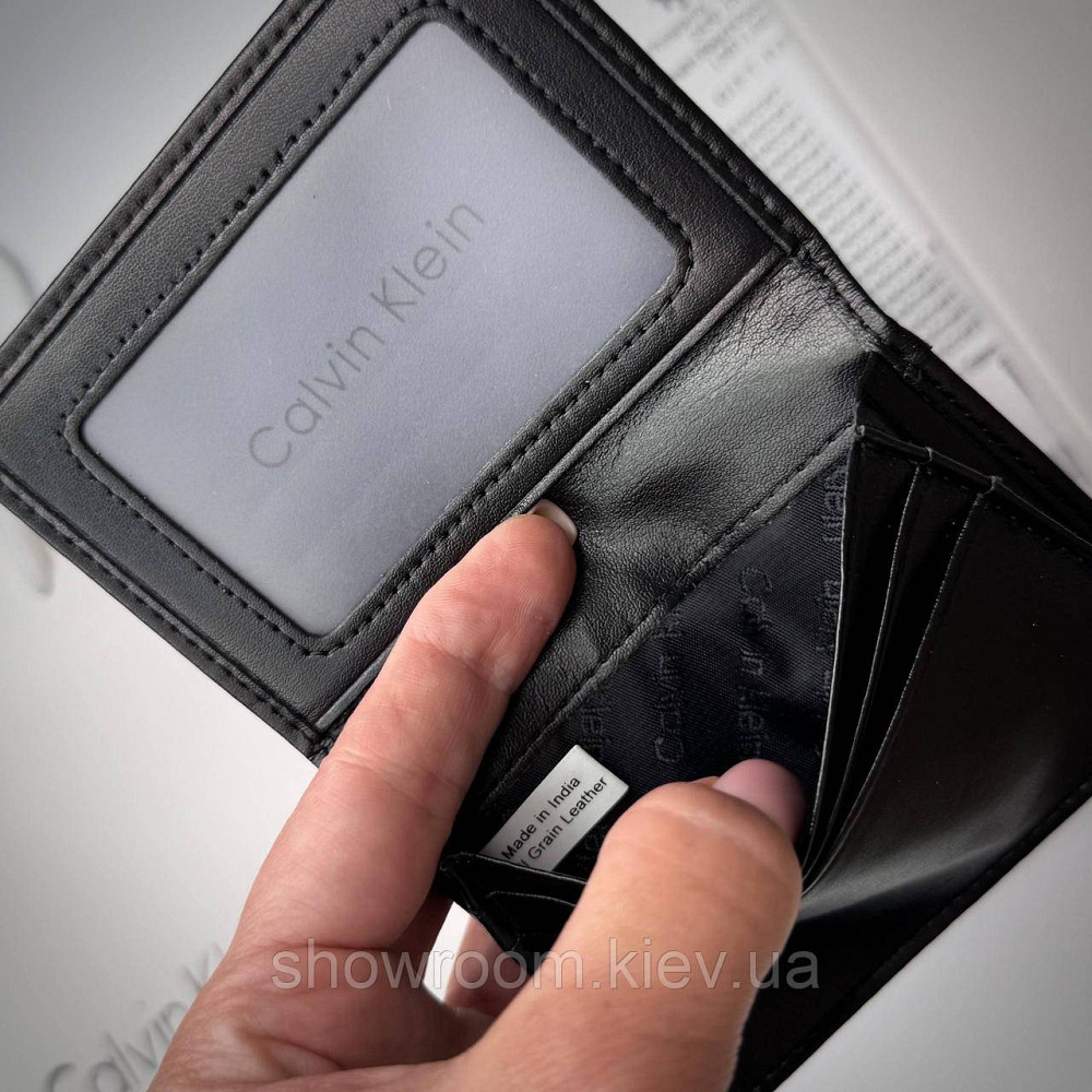 Фирменный мужской набор: кошелек и картхолдер в подарочной упаковке (2644) Киев - изображение 7