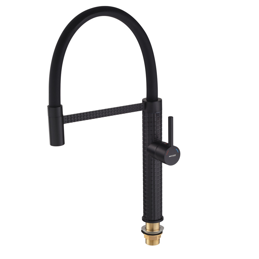 Кухонний змішувач Mixxus Premium Oliwer 017 чорний REFL.BLACK (MI6966) Харків - фото 8