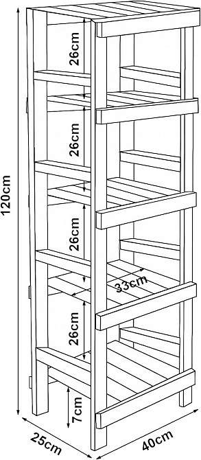Этажерка для ванной 