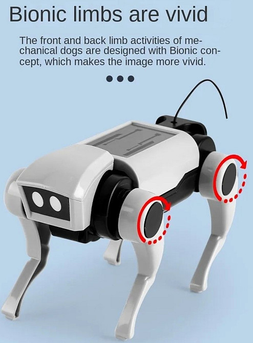 Дитячий радіокерований робот-пес на дистанційному керуванні. Харків - фото 8