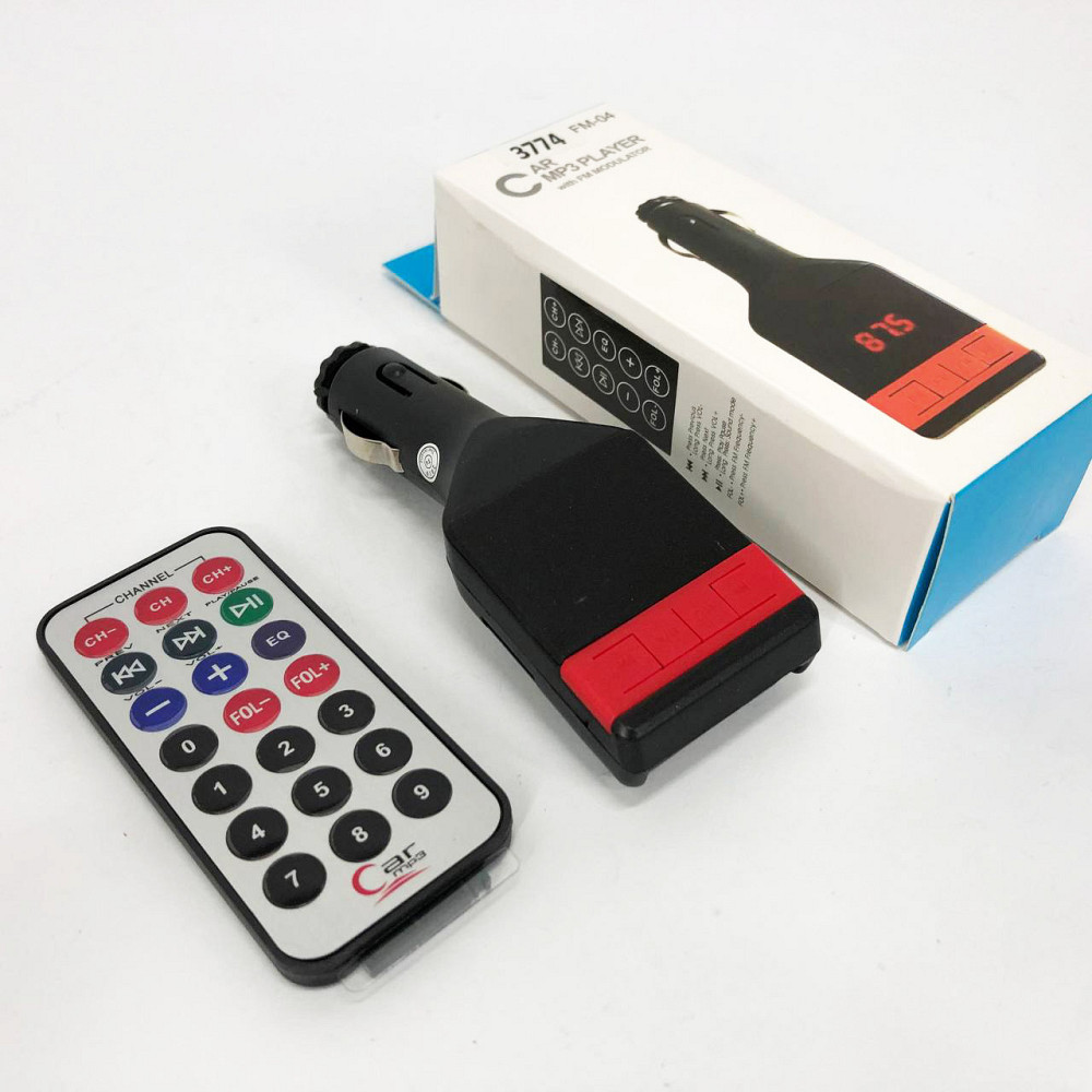 Пристрій для прослуховування музики через радіо автомобіля, Mp3 для машини в прикурювач RH-55 Івано-Франківськ - фото 6