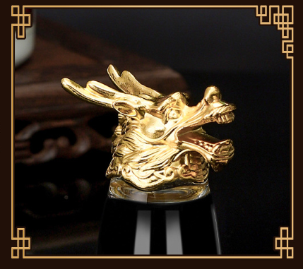 Набор рюмок Китайский гороскоп 30 мл х 12 шт Графин 300 мл в Кейсе Золотой Кременчуг - изображение 2