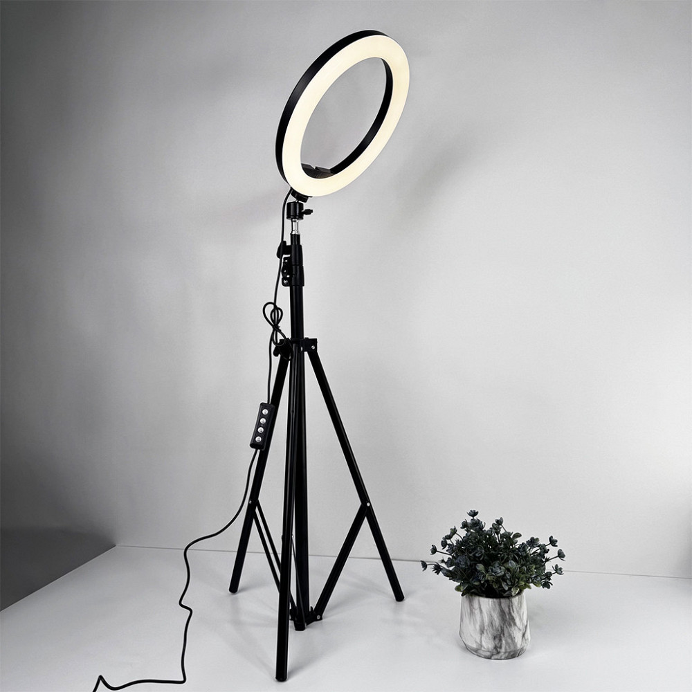 Кільцева лампа NNM-26 (26см) + штатив 2,1м Київ - фото 2