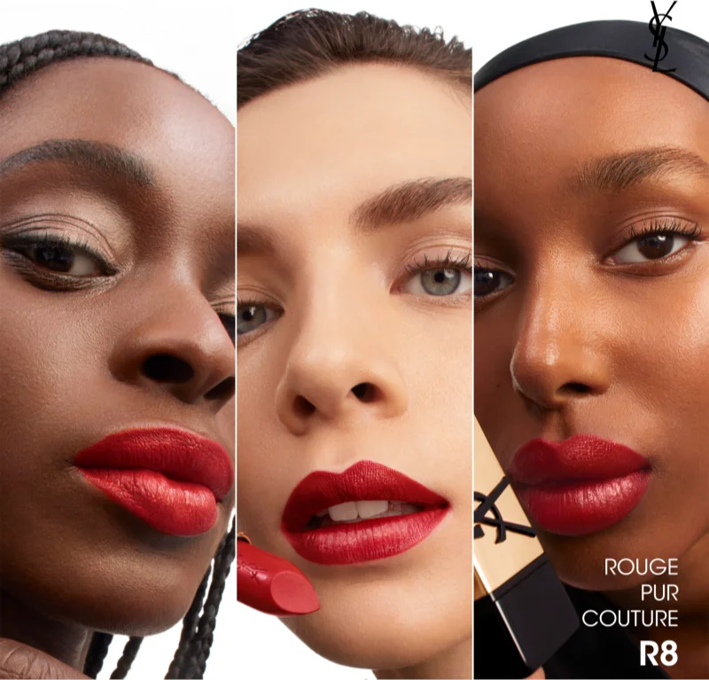 Помада для губ Yves Saint Laurent Rouge Pur Couture Caring Satin Lipstick R8 Rouge Legion Слов'янськ - фото 4