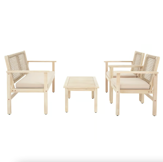 Комплект садових меблів Di Volio Marata бежевий Київ - фото 9