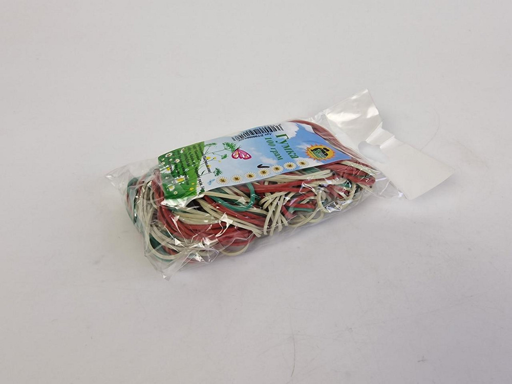 Для фиксации денег Резинка 100гр ТМ 