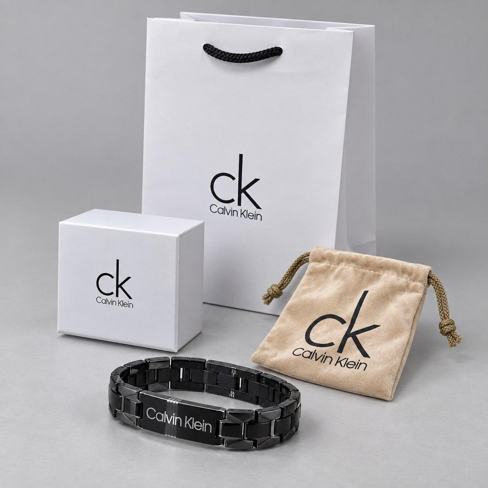 Мужской фирменный браслет Calvin Klein из нержавеющей стали (30114) Киев - изображение 1