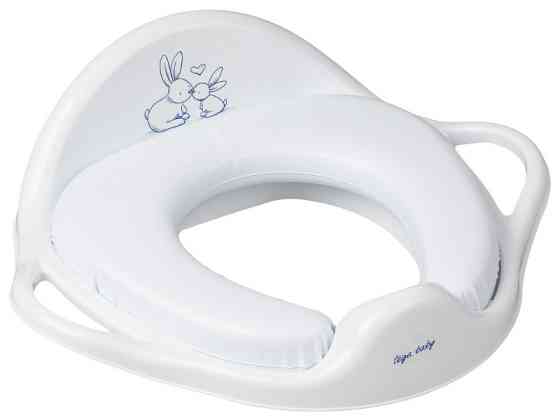 Накладка дитяча на сидіння унітазу Bunny white Київ