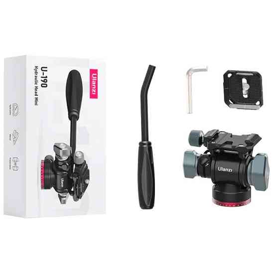 Штативна головка гідравлічна 360° 10кг Ulanzi U-190 Mini Київ