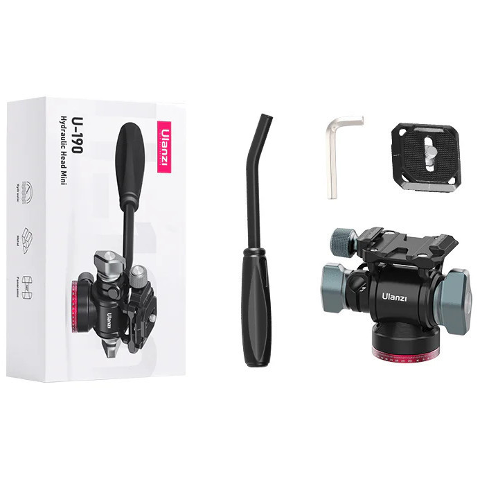 Штативная головка гидравлическая 360° 10кг Ulanzi U-190 Mini45 Киев - изображение 5